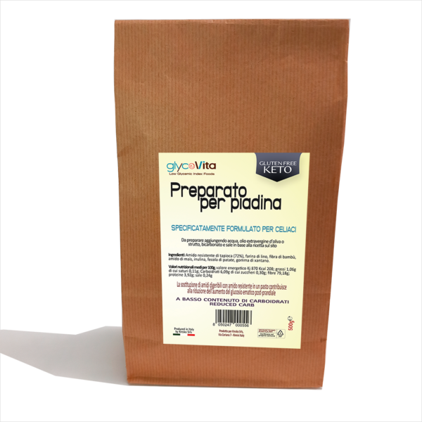 Preparato per piadina 500g - Scatola da 12pz