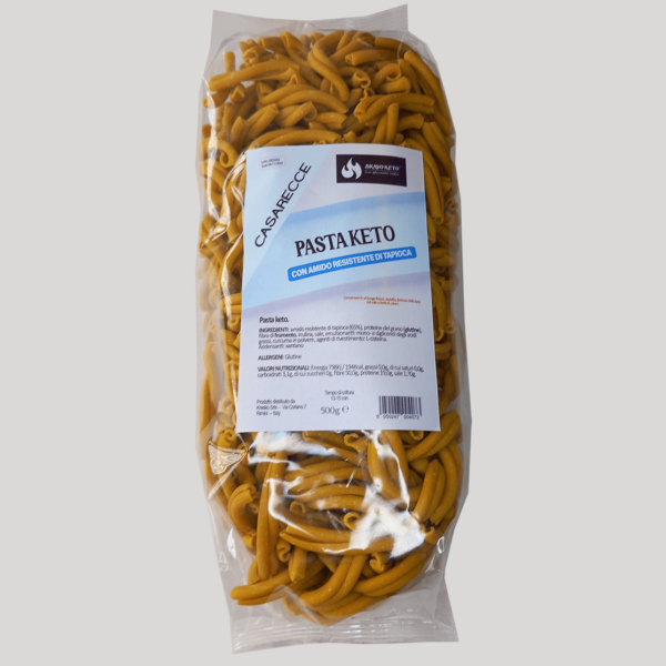 Casarecce keto 500g Scatola da 12 pezzi