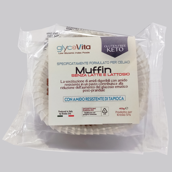 Muffin cacao e arancia 40g - Scatola da 30 pezzi