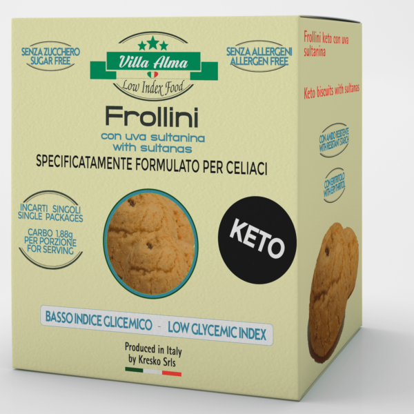 Villa Alma Frollini con uva sultanina 80g