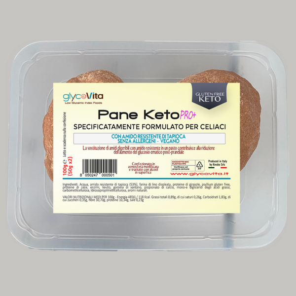 Pane keto proteico 100g - Scatola da 12 pezzi