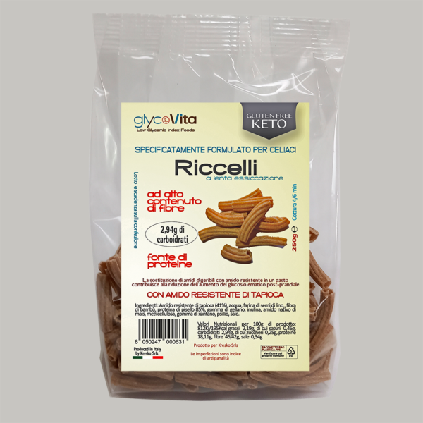 Riccelli ketogenici SG 250g - Scatola da 20 pezzi