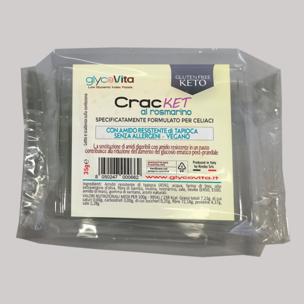 CracKET al rosmarino 35g - Scatola da 30 pezzi
