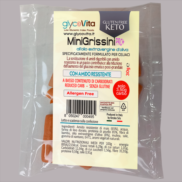 Mini grissini proteici 30g - Scatola da 30 pezzi