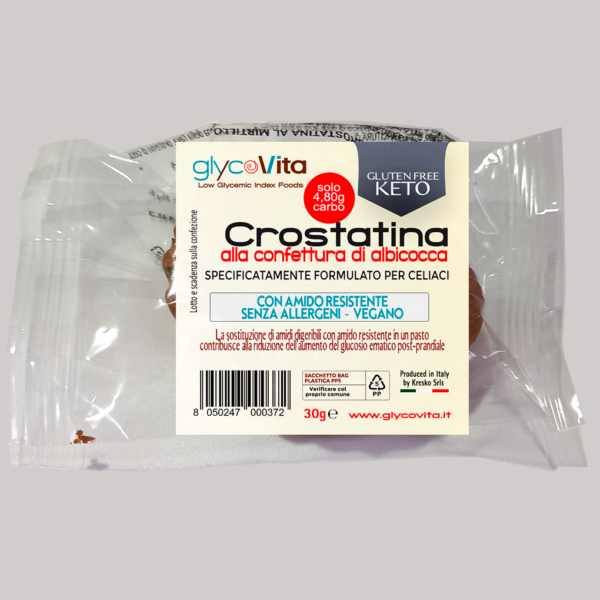 Crostatina albicocca 30g - 30 pezzi