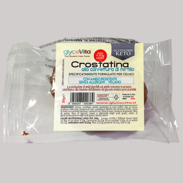 Crostatina mirtillo 30g - 30 pezzi